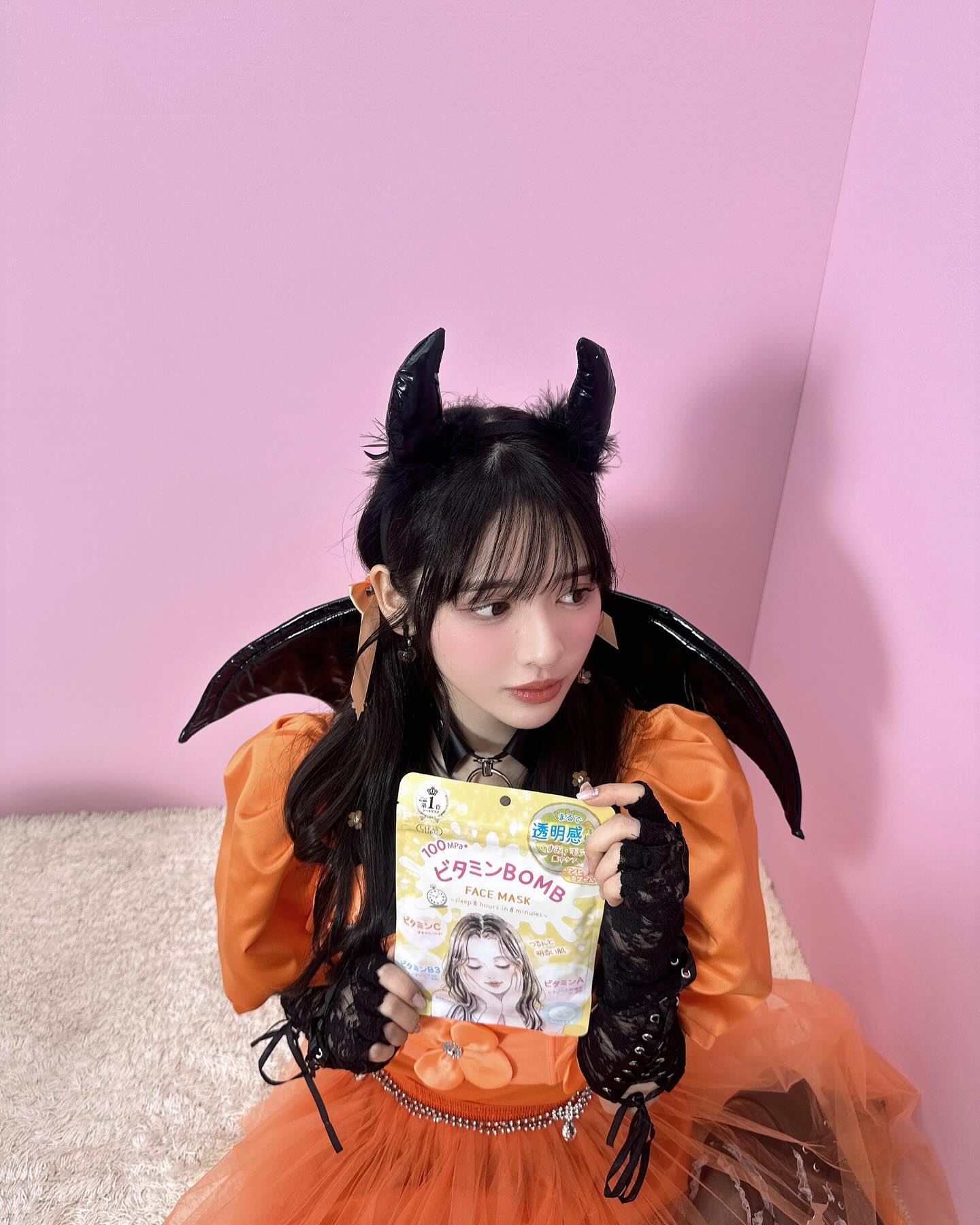 FRUITS ZIPPER・鎮西寿々歌のハロウィンコスプレが「可愛いすぎる