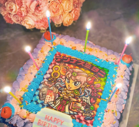 住谷杏奈、誕生日ケーキに感激！「可愛すぎる」