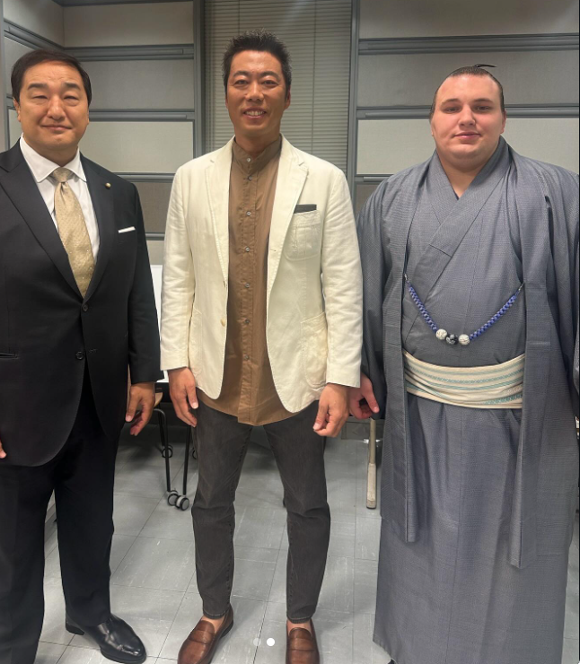 上原浩治、サンデーモーニングで共演の治川親方＆大関・安青錦に驚愕「身体の厚みが全然違う」