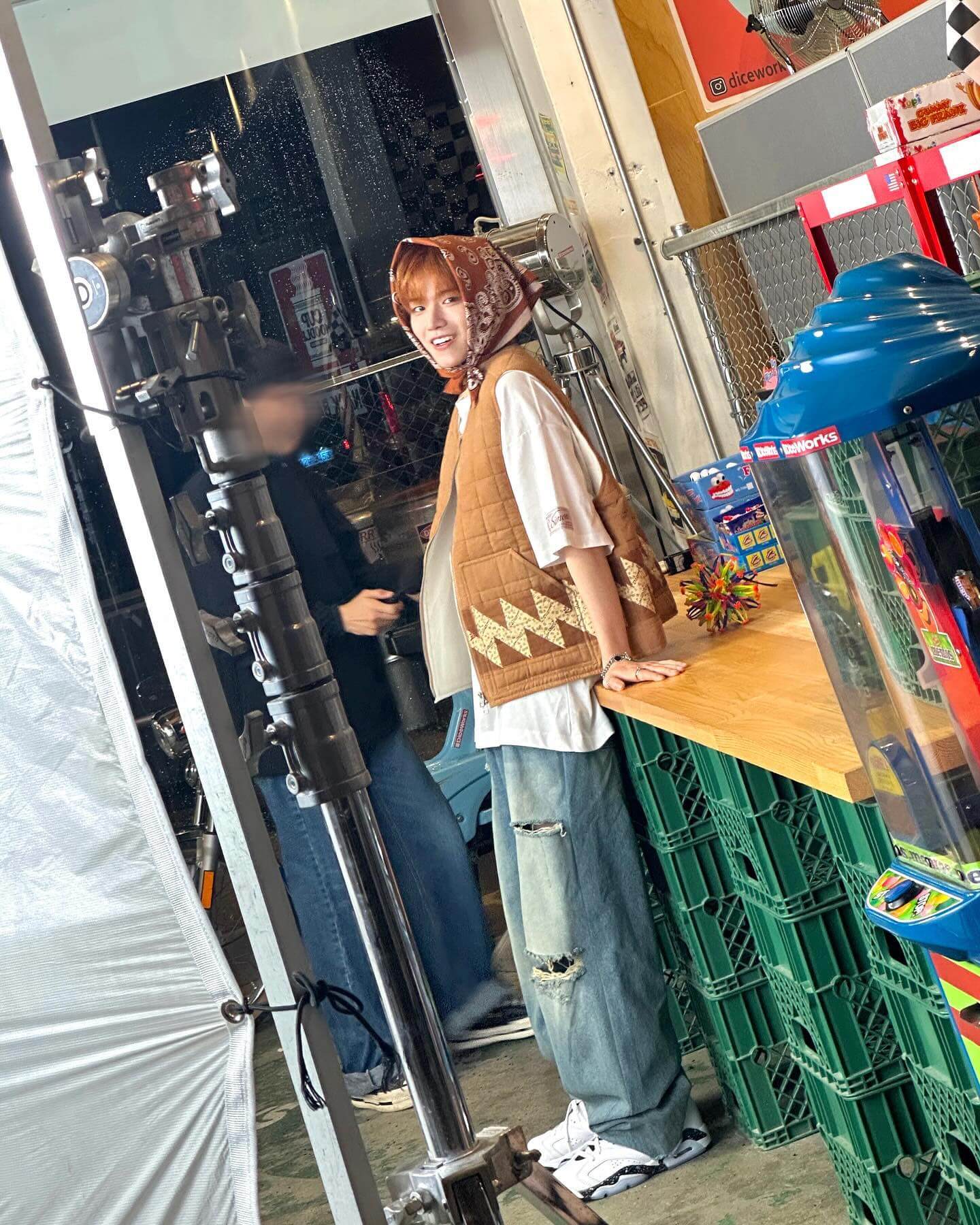 大人気韓国アイドル　可愛すぎる頭巾姿が話題に！