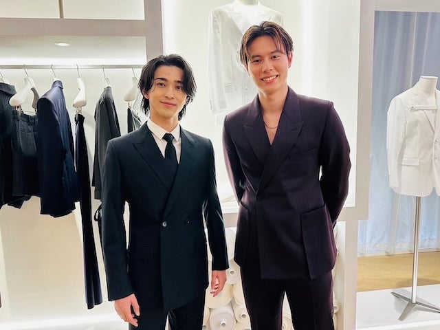 「美の暴力すぎる」髙橋藍が人気俳優とのツーショットを披露 抜群のスタイルとカッコ良さにファン悶絶