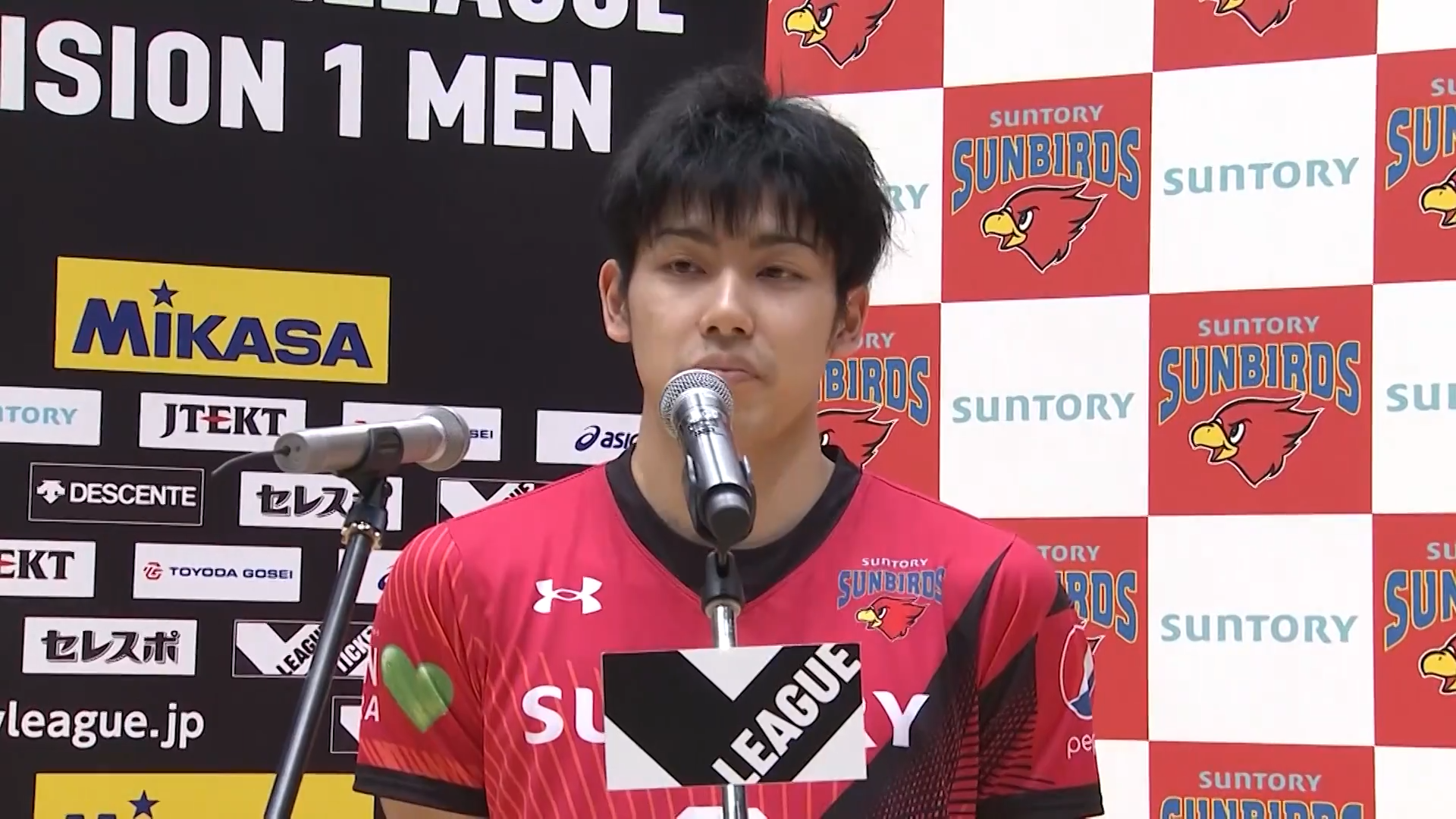 Ｖリーグ男子　サントリーサンバーズ  vs. JTサンダーズ広島  2022/1/29【ハイライト】