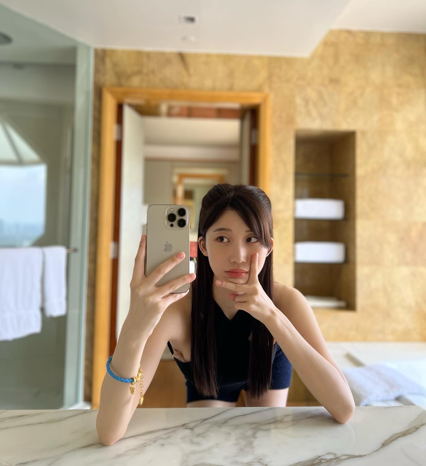 高湿度の気候に最高💁‍♀️✨小倉ゆうかさんがたどり着いた髪型とは❓