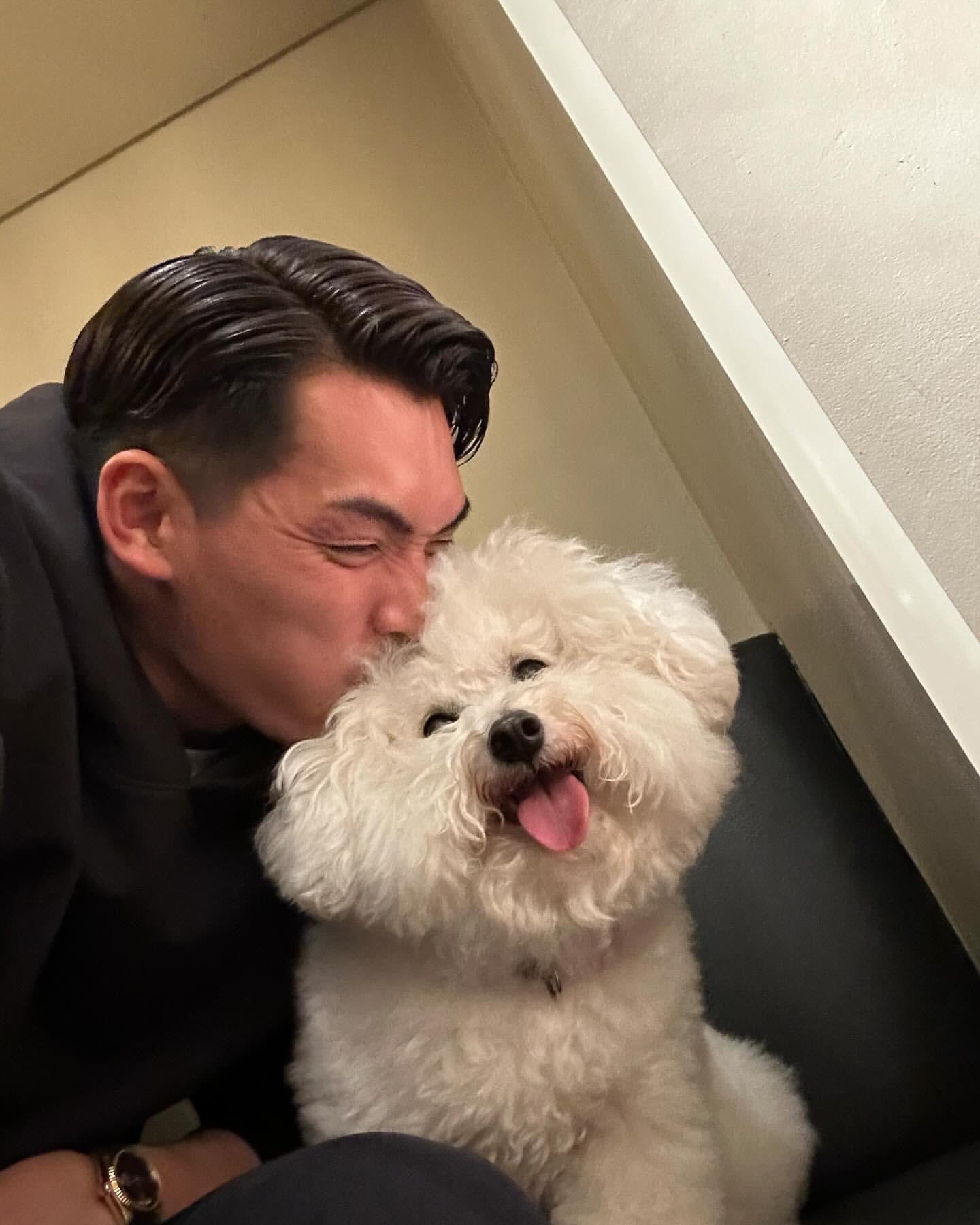 槙野智章が可愛すぎる愛犬との2Sを公開！「飼い主に似ていい顔してますね」