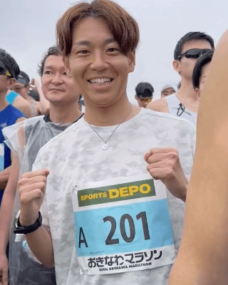 神野大地、おきなわマラソンで42.195km完走！