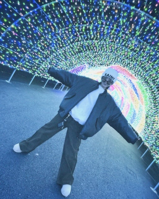 みちょぱ 極寒のよみうりランドを満喫！