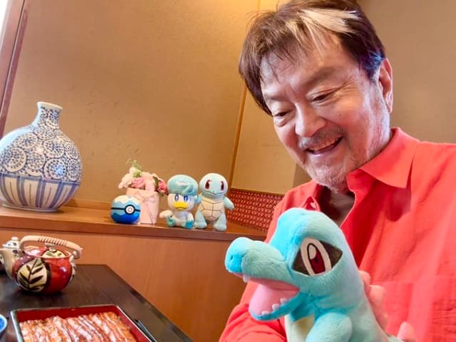 御三家が増えていく！大和田伸也、”父の日”にワニノコをお迎え&可愛い名前を公開