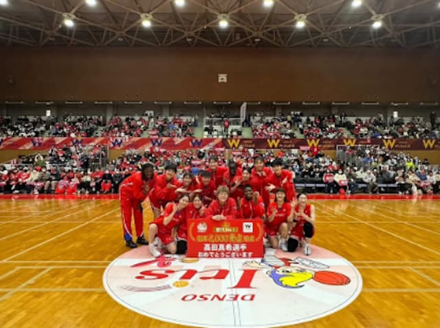 髙田真希、夢の瞬間！満員のホームゲームで8000得点達成への感謝