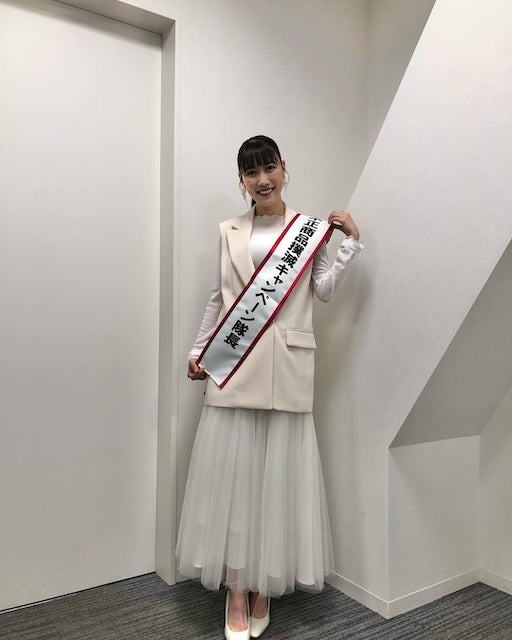 ももクロ・高城れに、「不正商品撲滅キャンペーン隊長」を務める！