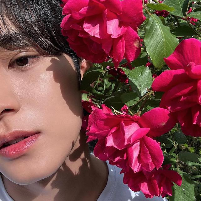 SEVENTEEN・ミンギュ、花との2Sを公開するも「どっちが花!?🌸」