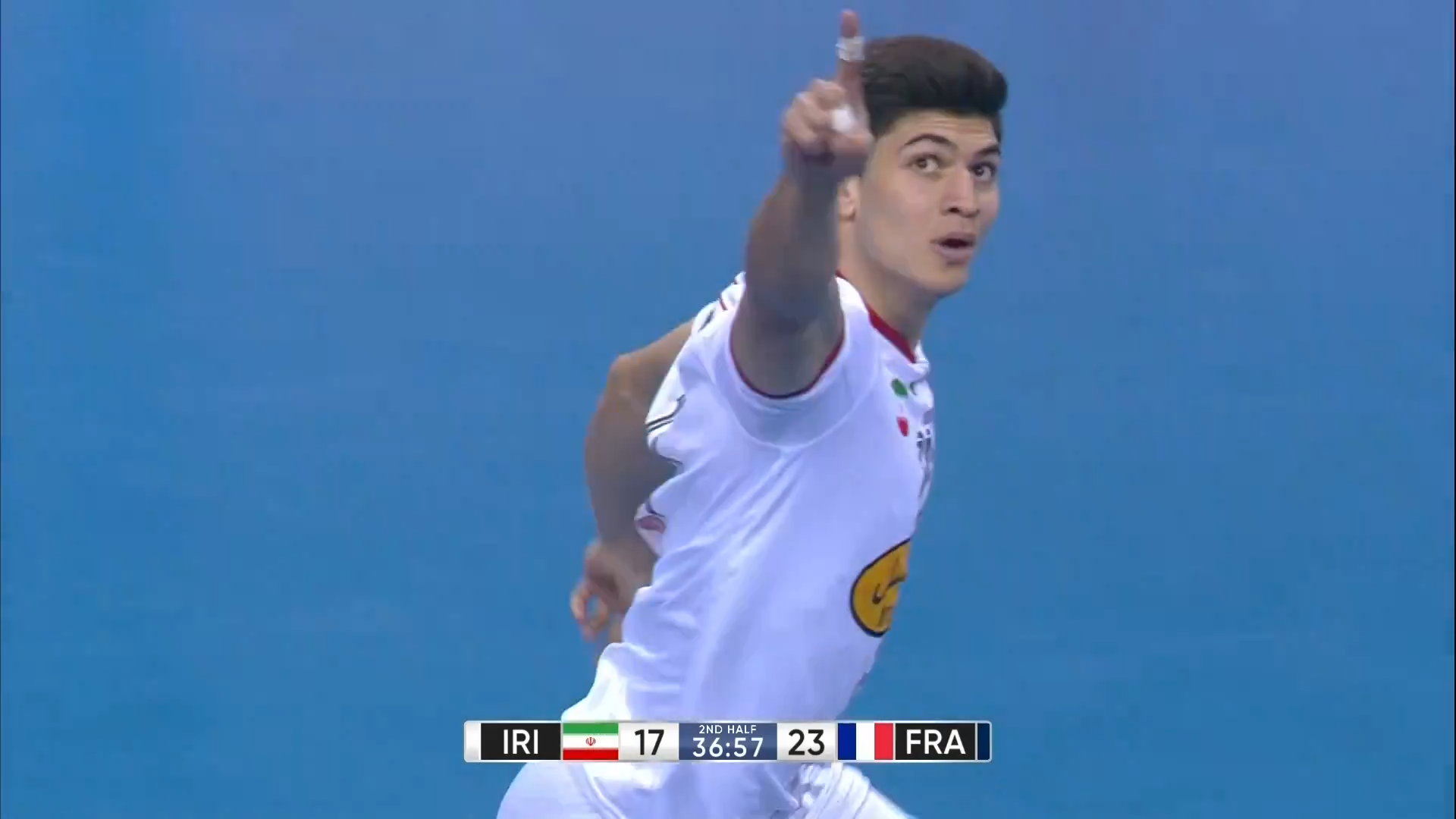 【ハンドボール】第28回男子世界選手権1/20メインラウンド イラン vs. フランス