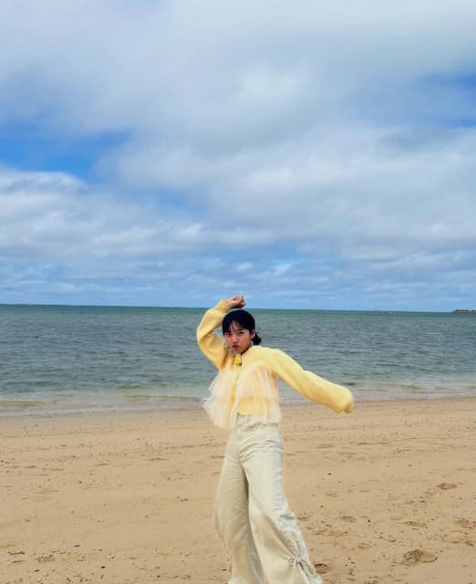 「涼しくてさいっこうでした」山之内すず、沖縄でのオフショット公開！