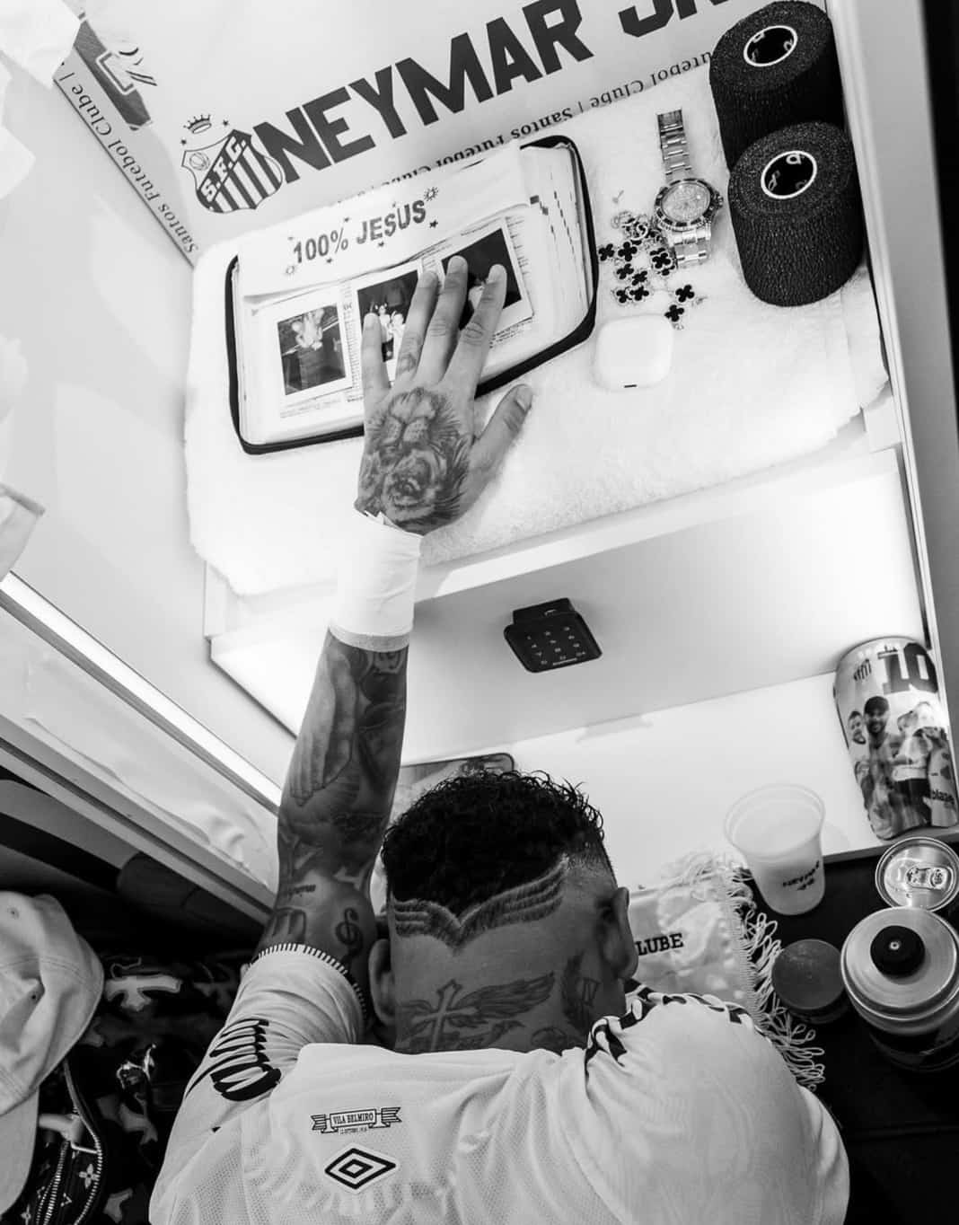 ネイマール、神への感謝を込めた投稿でファンにメッセージ