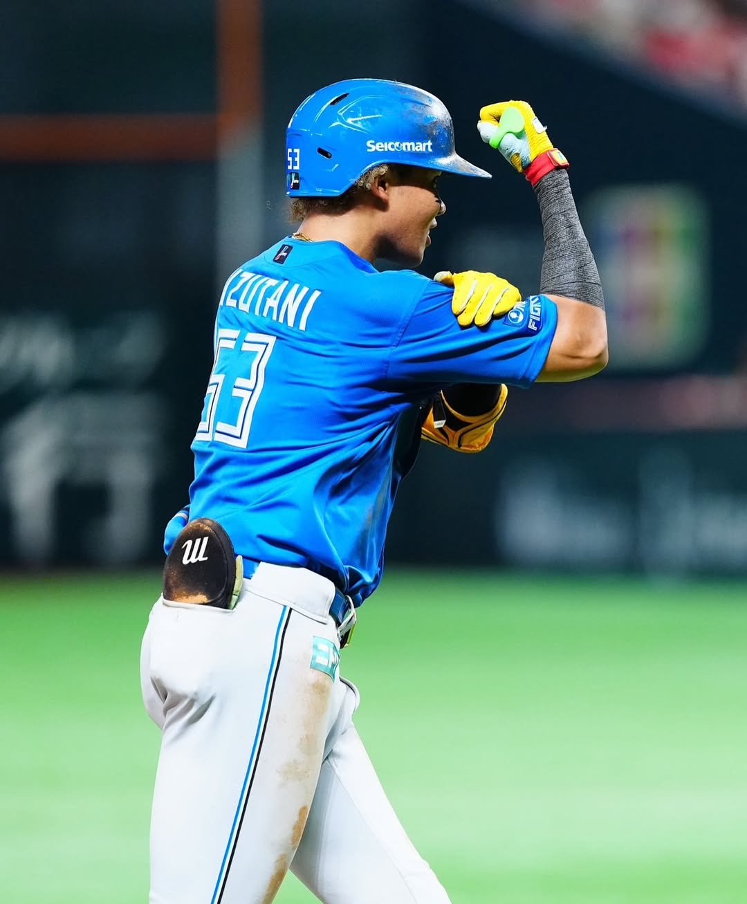 水谷瞬が古巣相手にホームラン「かたちは違いますが、7年かけてやっと1本打てました」