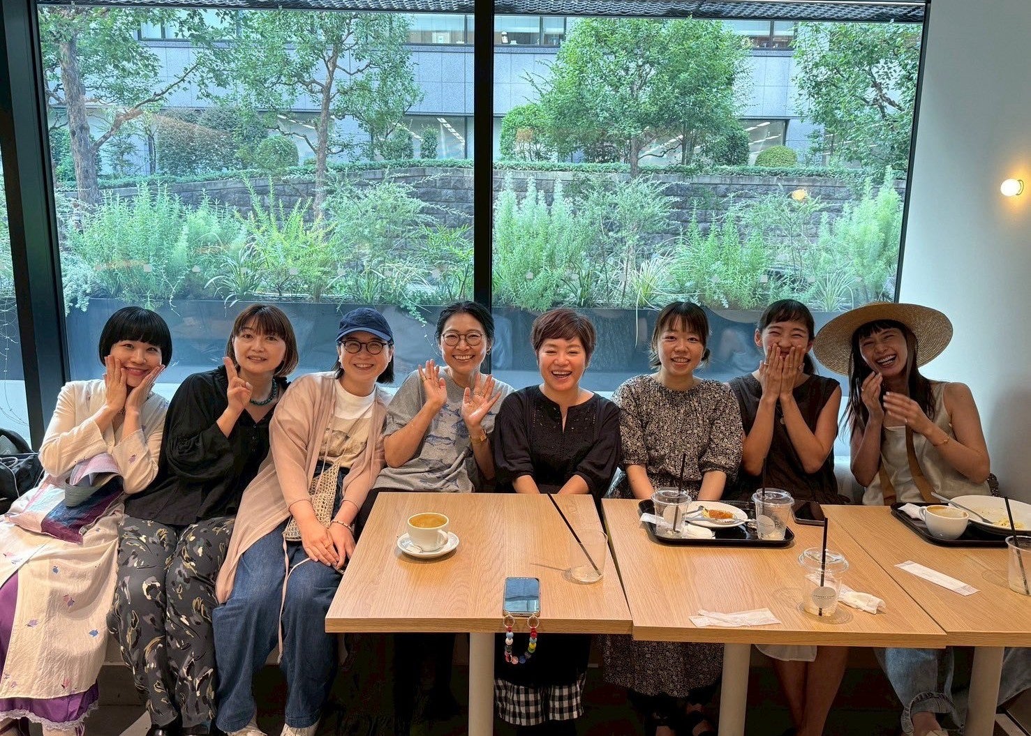 清水みさと、雑誌『リンネル』編集部とのひとときに笑顔「穏やかで愉快な時間」