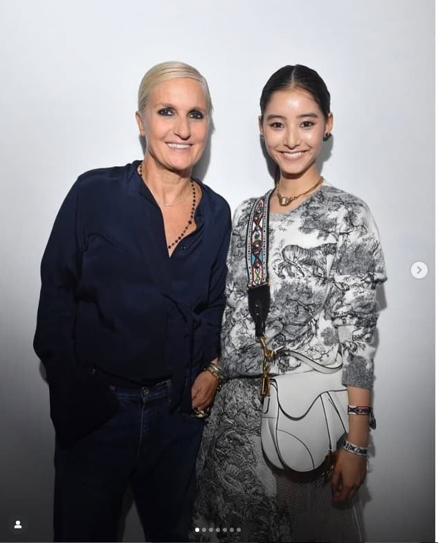 新木優子、マリア・グラツィアとの対面に感謝「永遠に心に残る時間」