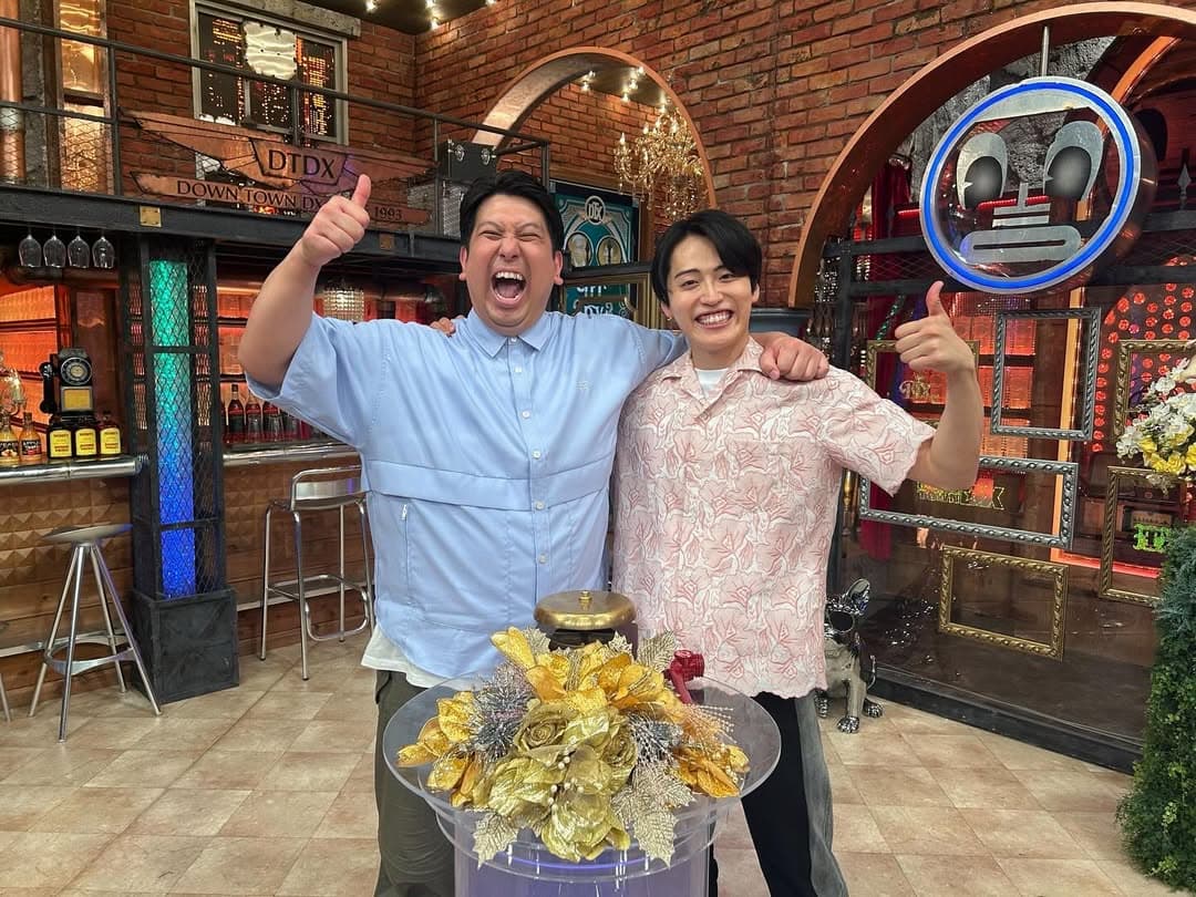 ジャンボたかお、ダウンタウンDXラストスタジオ出演に感謝！