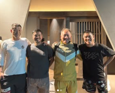 髙柳一誠、先輩たちとの食事会で学びと笑顔「#覇王色の覇気」