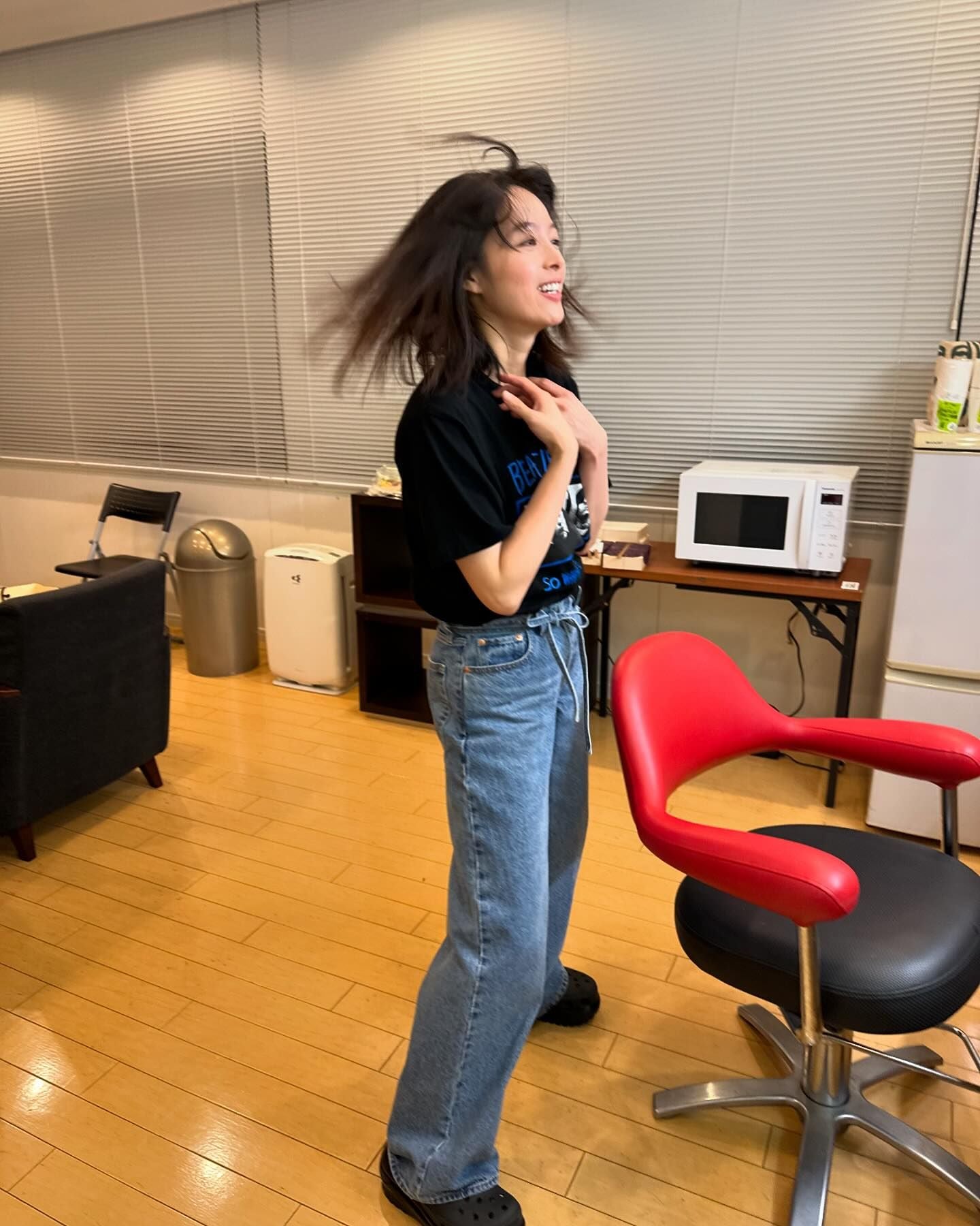 キングダム女優、躍動感溢れるおつかれーらいす投稿！