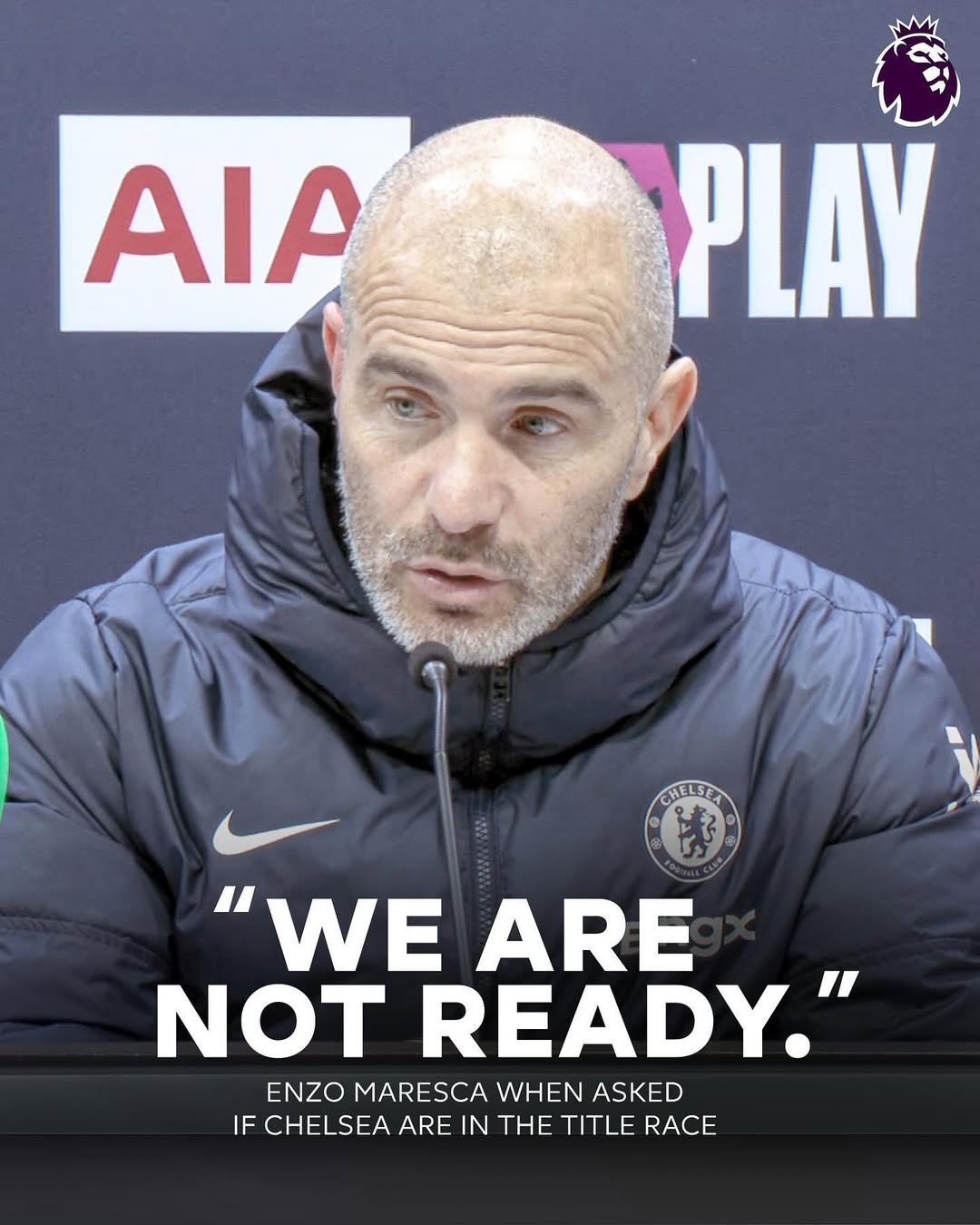 チェルシー監督、優勝圏内も慎重な姿勢を貫く