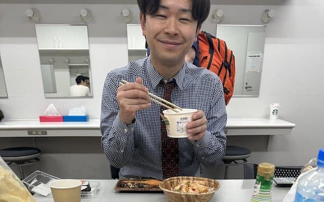 大食い芸人レインボージャンボたかお　先輩芸人にご飯を2つも奢ってもらう