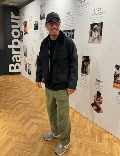 矢地祐介　Barbourの130周年記念のコンセプトストアへ「とても楽しい場所でした✨」