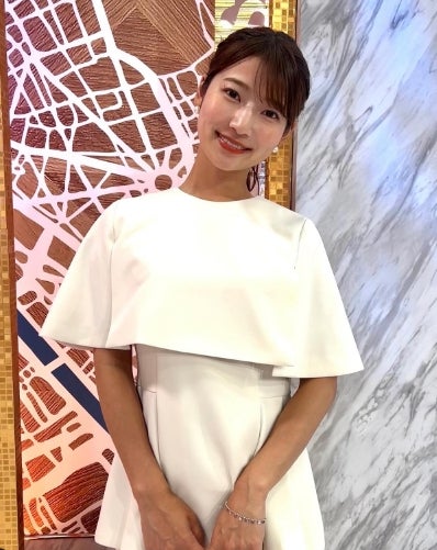 テレ朝女子アナの衣装が”日の丸コーデ”と話題！「エレガントで素敵✨」