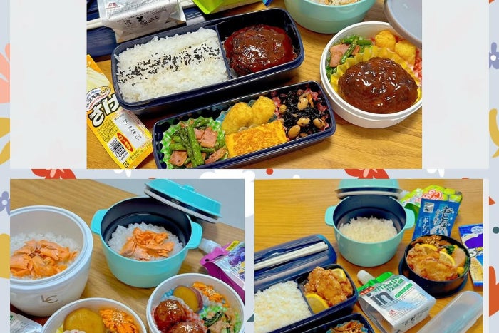 色合いも栄養も満点！！汗かきながら作る、小倉優子のお弁当