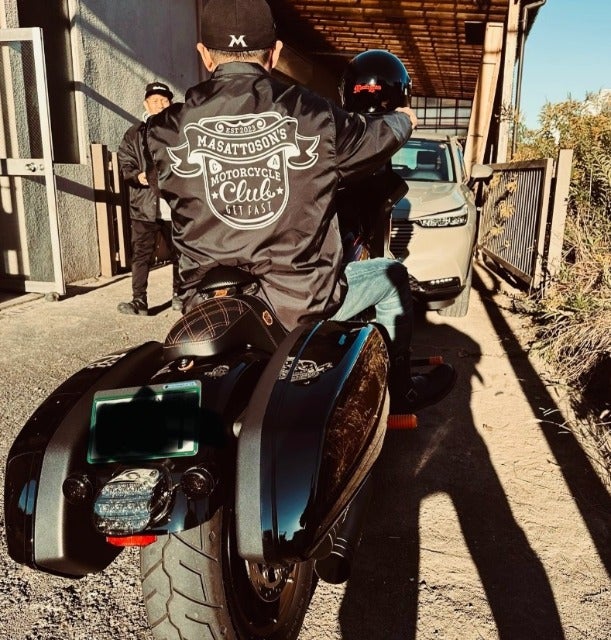 魔裟斗オリジナルブランドのマサットソンズがバイクによく似合う！