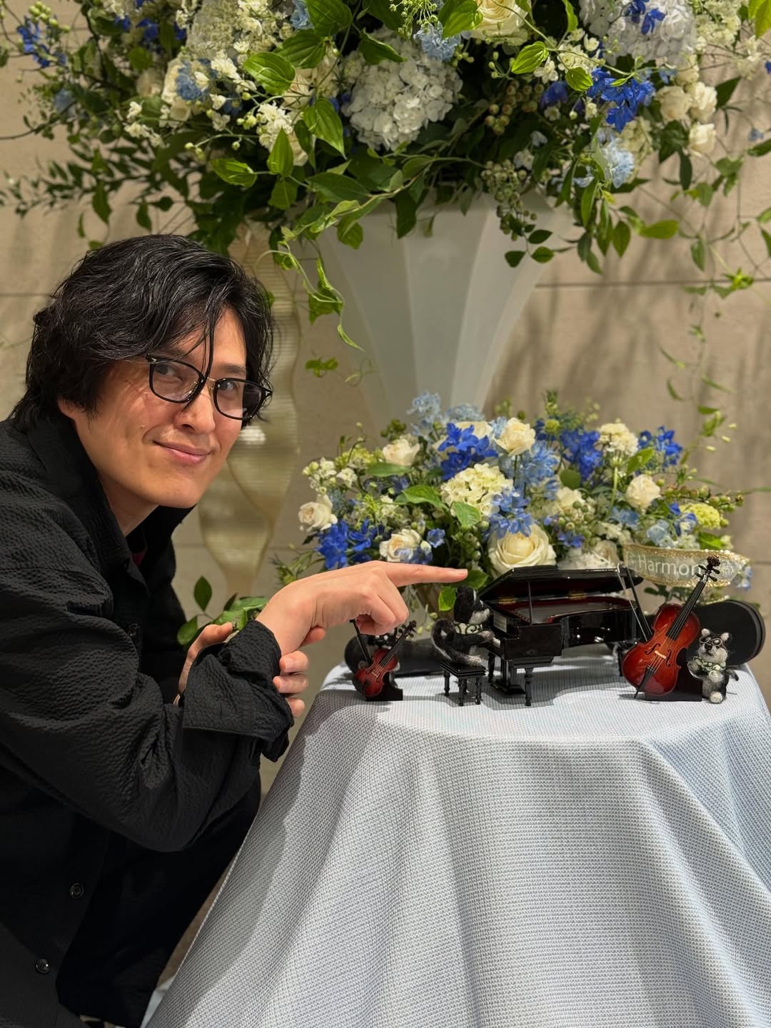 清塚信也、有名なあの人からの花束に興奮！「◯◯からの香りがしないと、もう仙台で弾けなくなりそう」