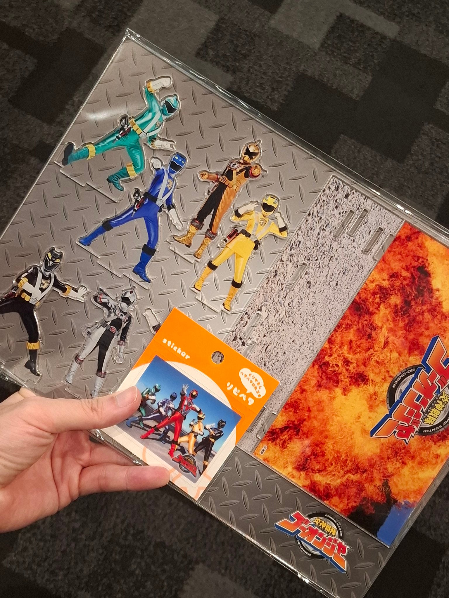 俳優・ 徳山秀典がGETしたグッズの思い出写真を公開！