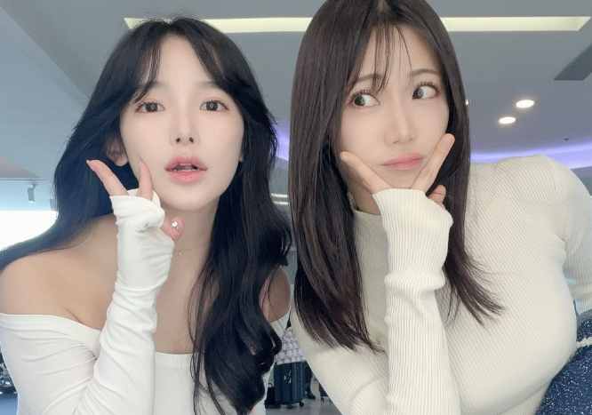 「祝福」天木じゅん、誕生日報告にあの超人気グラドルと”ダブルショット”を披露！