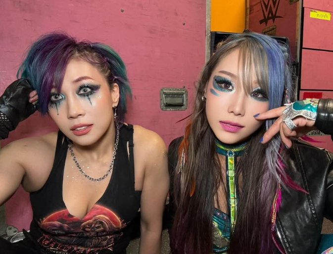 「最強タッグ再び！」ASUKA＆カイリ・セイン、圧巻の“カブキ・ウォリアーズ”ショットが話題！