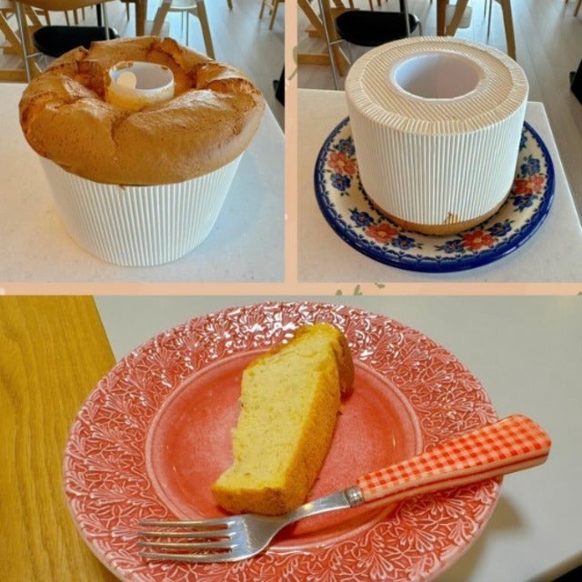 「一瞬でなくなり嬉しい限りです！」小倉優子がバナナのシフォンケーキを作る！