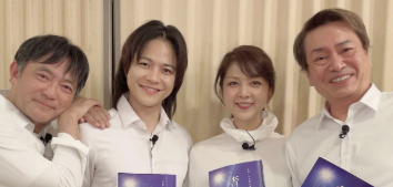 「手のひらから汗が…！」飯島直子、朗読劇『青空』公演後のオフショット公開