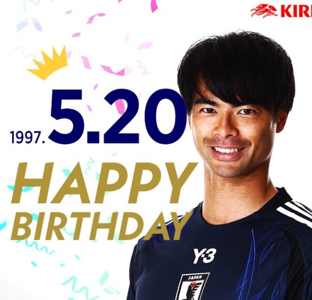 日本サッカー協会が三笘薫選手の誕生日をお祝い！