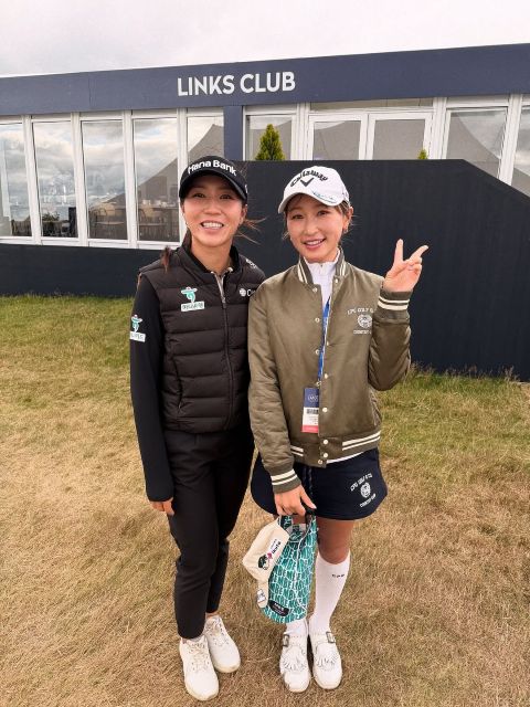 「ミーハーさせてください」プロゴルファー・井上莉花 あのスポーツ選手との2ショットを披露！