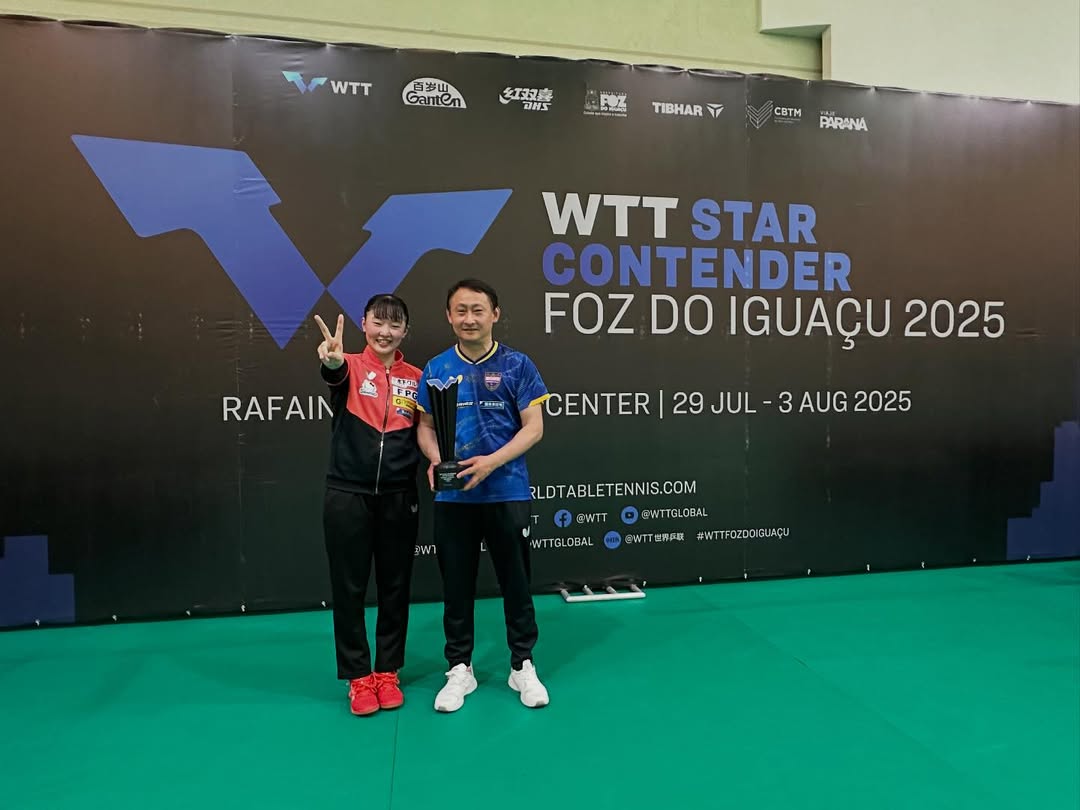 張本美和が今回も2冠達成「次は日本の横浜での大会です！」