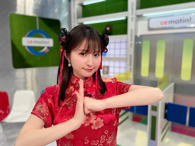 「似合いすぎ！」読売テレビ佐藤佳奈アナ、激カワ