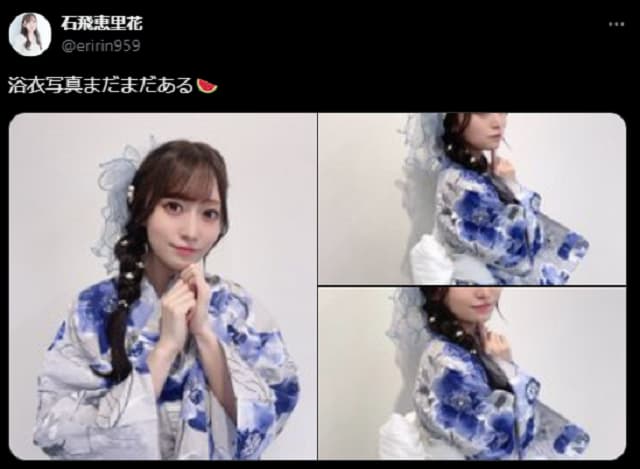 あの美人声優が爽やかな浴衣写真を投稿！