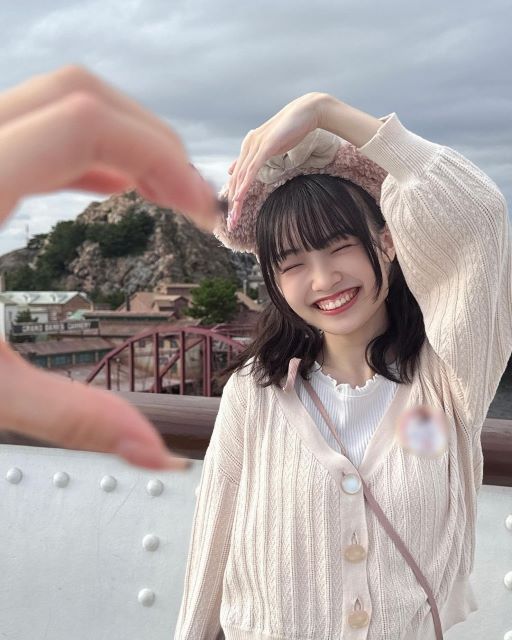 モー娘。山﨑愛生「えりぽん撮」夢の国ショットが可愛すぎると話題！