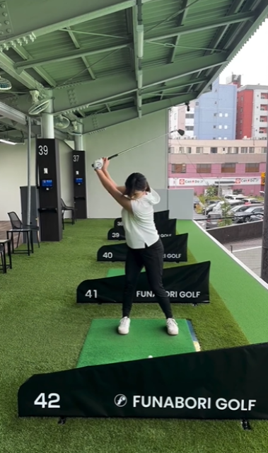 「これからスイング動画投稿多くなるかもー！」女子ゴルフ・高島早百合、久々