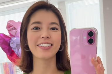 「スポーティな愛花が新鮮！」神田愛花、楽屋ショット＆『ぽかぽか』現場動画に反響