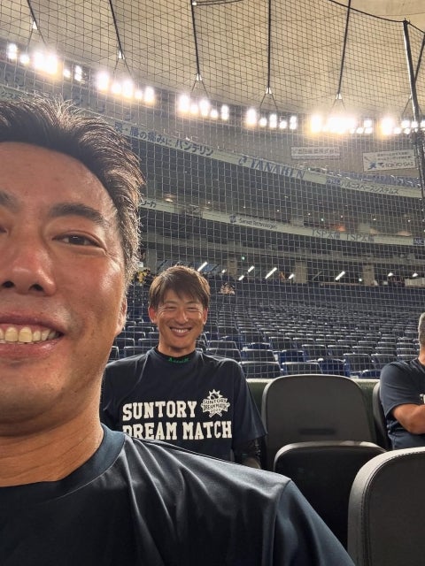 上原浩治、ドリームマッチでの能見篤史を称賛。「爽やか能見氏」「いっぱい投げてた」と笑顔で報告