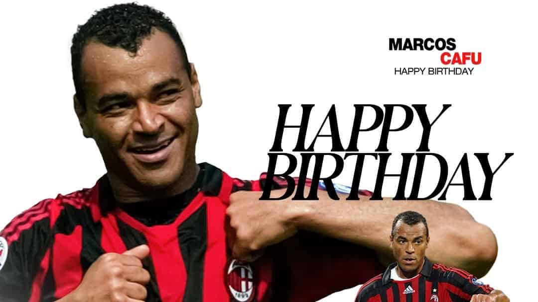 ACミラン、レジェンド・カフーの誕生日を祝福！