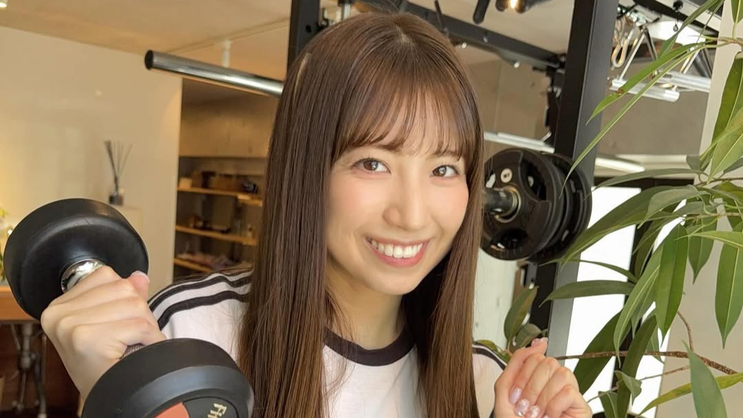 元SKE48プロレスラー・荒井優希、1週間の締めくくりにジムでトレーニング