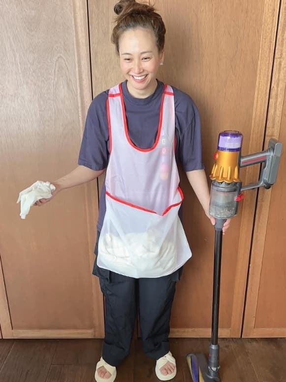 庄司智春、ミキティのお掃除スタイルをインスタで公開して、ミキティの評判が好評！