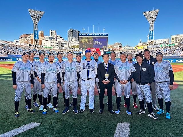 松坂大輔、横浜高校OBの集合写真を公開✨ドラ1度会と「夢の対決」実現