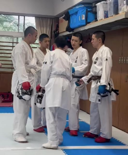 「練習試合Day」空手・植草歩、雨の中のサポートに感謝の気持ちを綴る