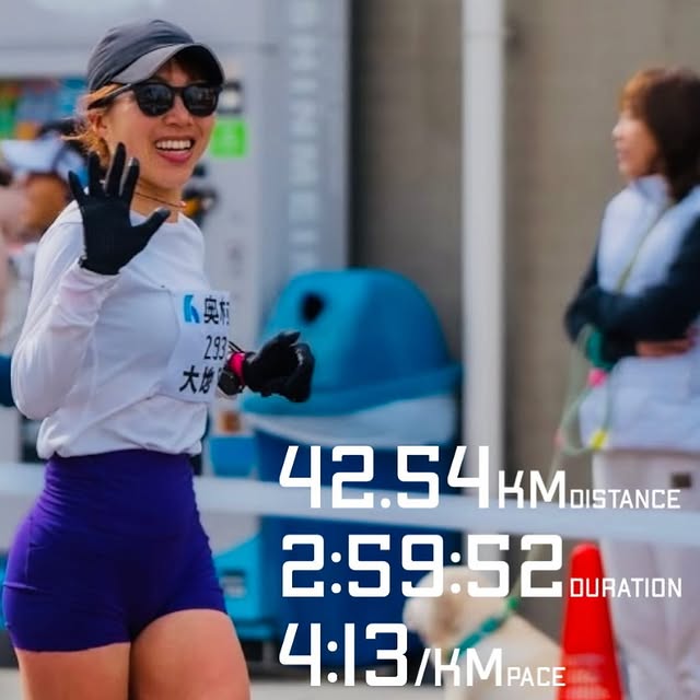 女性芸能人最速ランナー・大地穂、